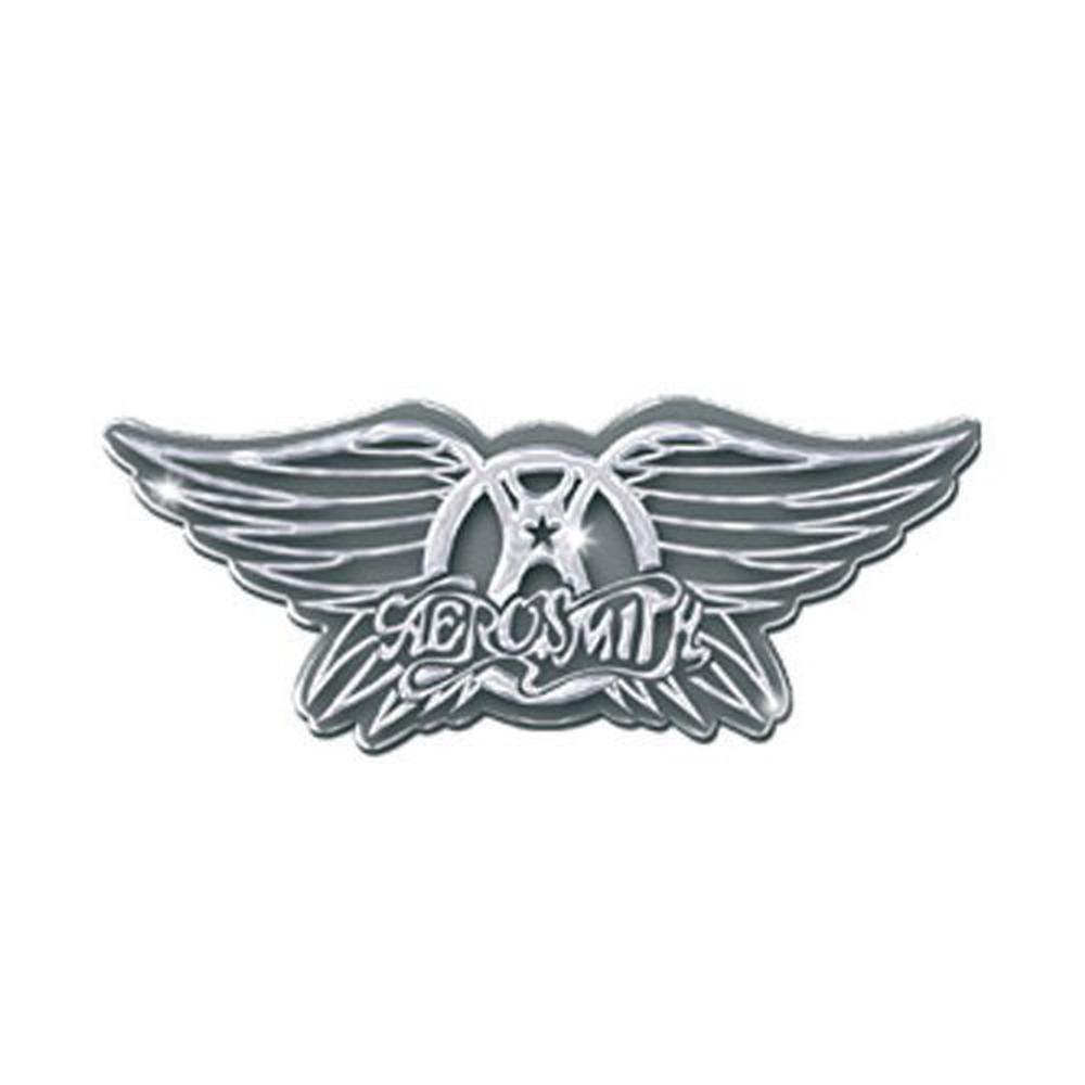 Aerosmith - Wings Métal broche - Couleur argent